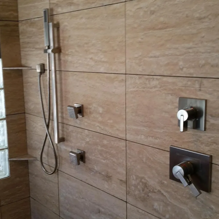 Shower fixture installation for Water Heater Replacement in Duxbury